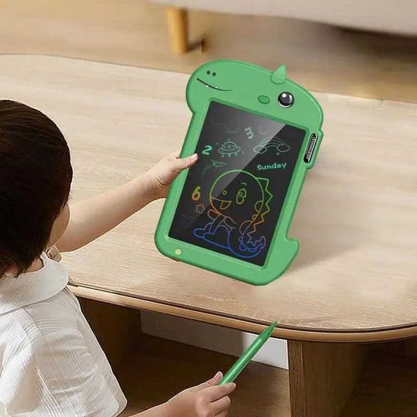 LCD writing tablet childrens travel toy cartoon dinosaur writing board childrens learning toy for travel culture M240829