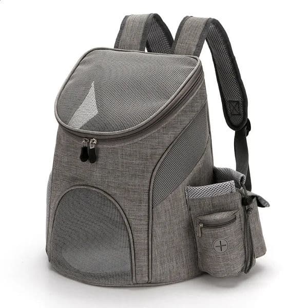 Portable mesh Dog Bag Breathable Dog Backpack Foldable Large Capacity Cat Carrying Bag Portable Outdoor Travel Pet 240828