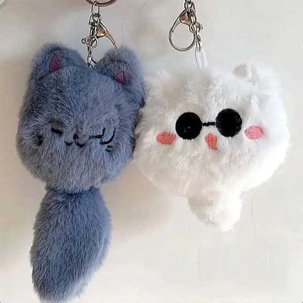Anime Jujutsu Kaisen Keychain Geto Suguru Satoru Gojo Cosplay Plush Doll Pendant Keyrings Accessories Key Chains GiftsXJ24