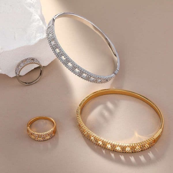 High end Sky Star Simple Designer for Women Full Wedding Bracelet Luxury Jewelry Sterling Silver designer bracelet women luxury jewelry gold mens bracelet designer