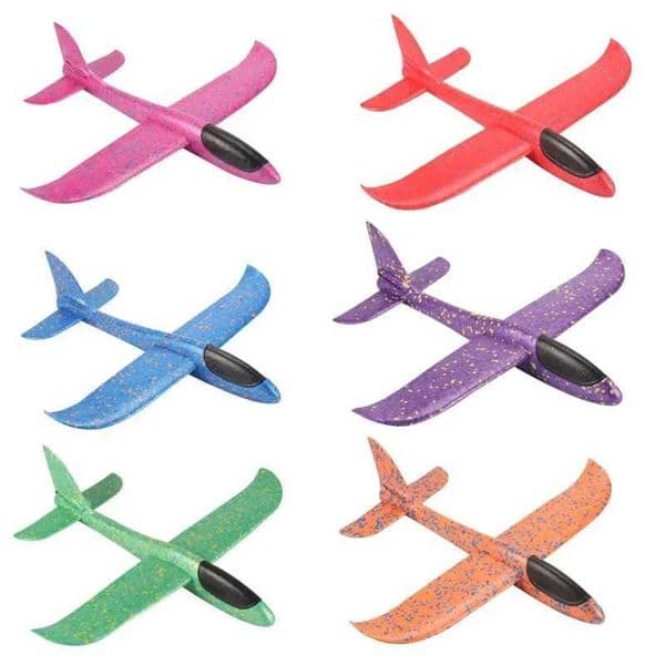 One foam glider aircraft hand-held throwing toy flight mode aircraft childrens outdoor sports childrens model aircraft W240829