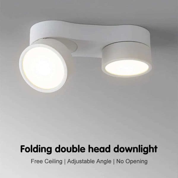 Foldable COB LED surface mounted tube light dimmable pendant light 13W/24W/30W Nordic spotlight CL240830