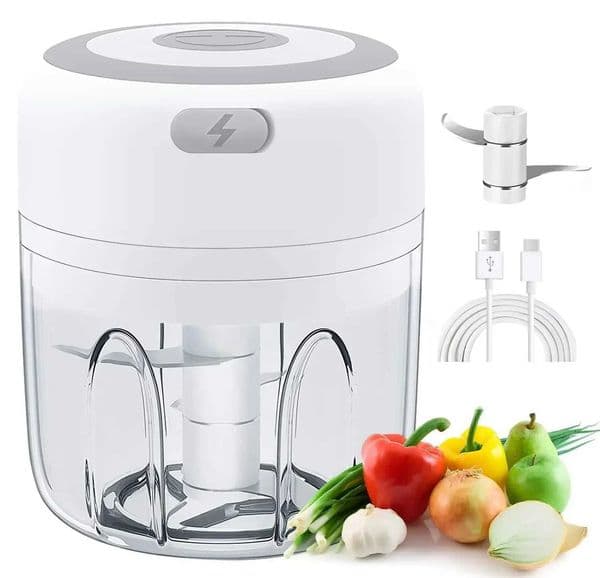 Houselin electric mini garlic chopper food chopper vegetable chopper onion chopper used for garlic ginger chili M240830