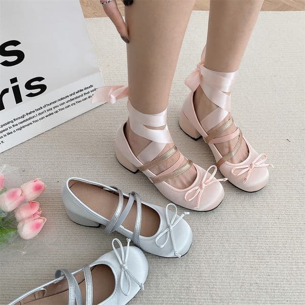 Chunky New Heels Lolita Mary Janes Spring Summer Autumn Fashion Comfy Women Dancing Shoes Pumps 36c5