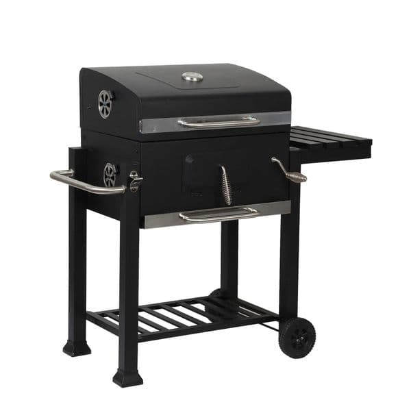 Courtyard American Handcart Smoked Grill Outdoor Garden Large Barbecue Stove Square StoveX240830