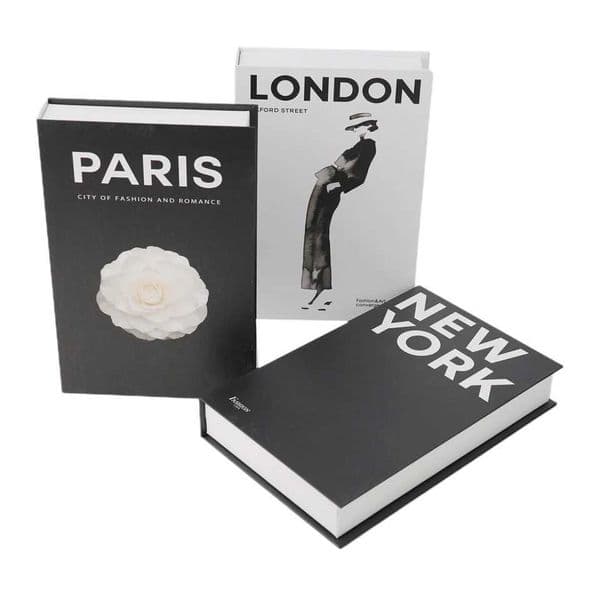 Decorative Objects Figurines Fashion Fake Books Decoration Luxury Decorative Books Designer Simulation Book Gift Open for Living Room Home Decoration T240829