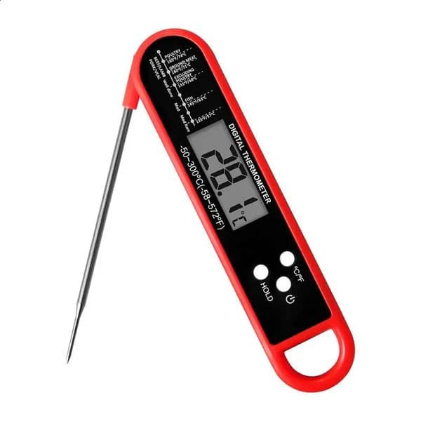 Digital meat thermometer cooking food kitchen barbecue probe water milk oil liquid oven digital temperature sensor thermometer 240829