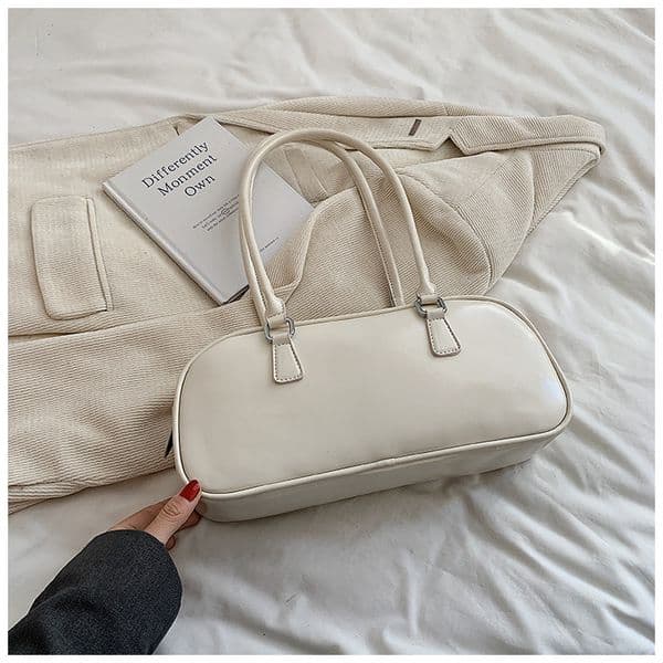 Women's Versatile Leather Shoulder Handbag Large Capacity | Stylish & Functional d077