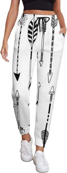 Free shipping Sweatpants Mens Women 3D Printing Patterns Arrow Interesting Lounge Pants Drawstring With Pockets Sweat Trousers Y2K