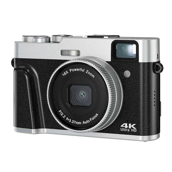 4K digital camera 48MP autofocus video log camera 16X digital zoom anti shake video camera with flash and display M240831