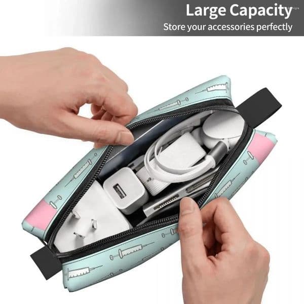 2025 NEW Cosmetic Bags Kawaii Cartoon Ladies Printed Travel Toiletry Bag For Women Makeup Beauty Storage Dopp Kit original design