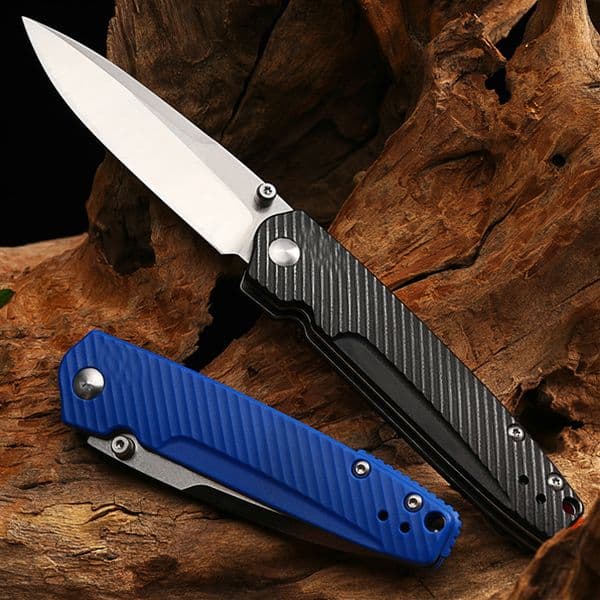 BM 485 Pocket Folding Hunting Knife Glass-fibre Reinforced Polyamide Handle Outdoor Pocket Knives Comfortable To Carry EDC Tool