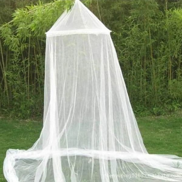 4 Colors Summer Elgant Hung Dome Mosquito Net For Double Bed Summer Polyester Mesh Fabric Home bedroom Baby Adults Hanging Decor 240228