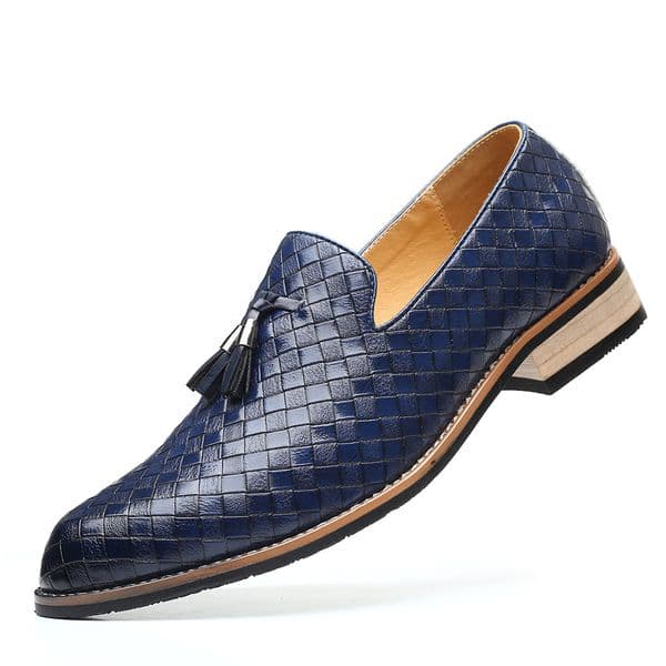 New men's casual bean shoes large size lazy shoes one foot set foot single shoes tassel fashion men's shoes 1-2-3-4-5-6