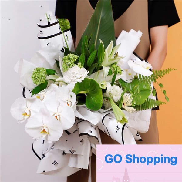 Classic Four-Leaf Clover Flower Wrapping Paper Material Bouquet Floral Wrapping Papers Flower Shop Materials New