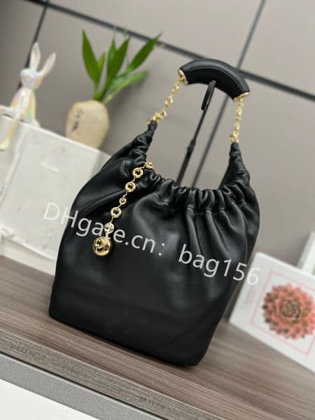 10A top quality handbag Nappa women mirror Designer bag Squeeze clutch Luxury large capacity crossbody shoulder bag sheepskin chain hobo Underarm bag tote bag