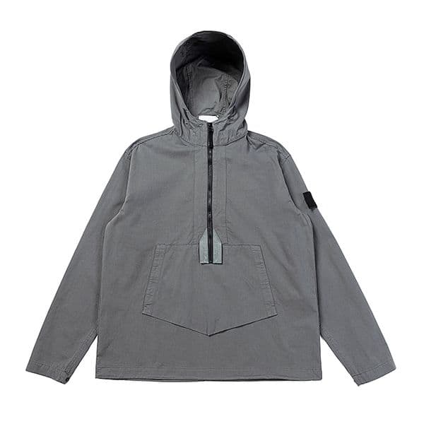 Designer mens jacket 2024 Spring Autumn American retro designer pullover hipster men's coat topstoney functional style half zipper hooded neck jacket ST0NE-23826