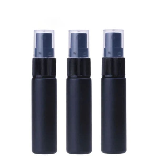 wholesale Custom Logo Empty Spray Pump Wholesale 10ml Black Perfume Glass Sprayer Bottle 11 LL
