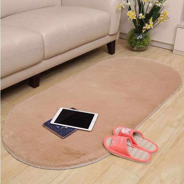 Rabbit Fur Sofa Carpet Floor Imitation Wool Seat Cushion Bay Window Living Room Bedroom Non Slip Foot Mat BlanketL260520CBP2