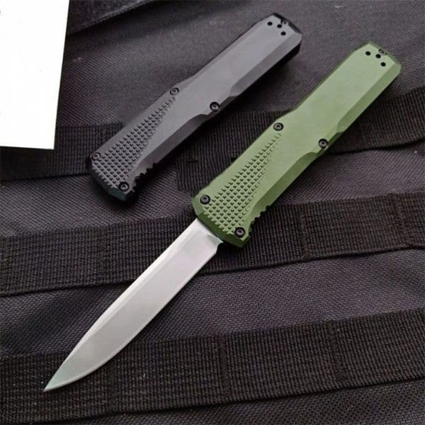 Outdoor Tactical Knife 4600 Stone Washing Blade T6 Aluminum Handle Field Self Defense Safety Pocket Knives