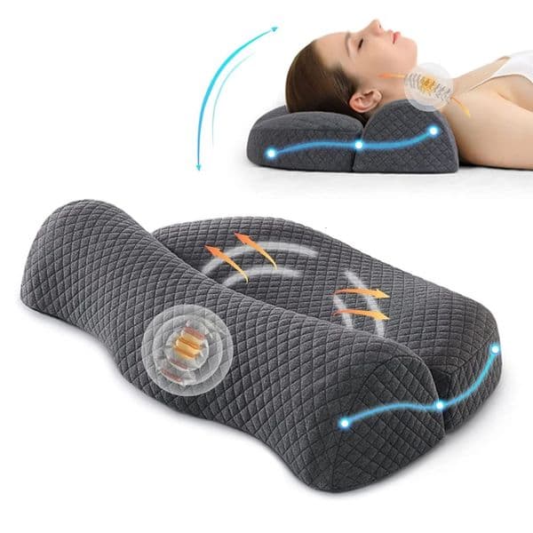 Soft Side Sleeper Anti Snore Washable Breathable Bed Sleeping Ergonomic Orthopedic Wrinkle Cervical Memory Foam Pillow 240304