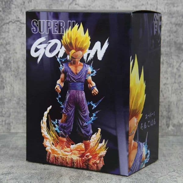 2026 New Toy Figures 25Cm Z Anime Figure Gohan Action Figurine Super Saiyan 2 Cell Game Children Toys Decoartion Son Goku Free Gift Toy