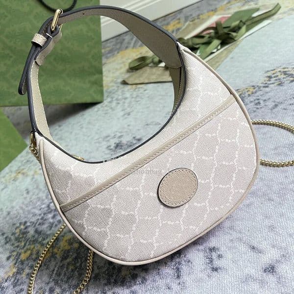 New Classic designer bag shoulder bag handbag Half Moon Shape Mini Chain Bag TOTE Cross Body Messenger Bag ggucccii Underarm bag free ship d