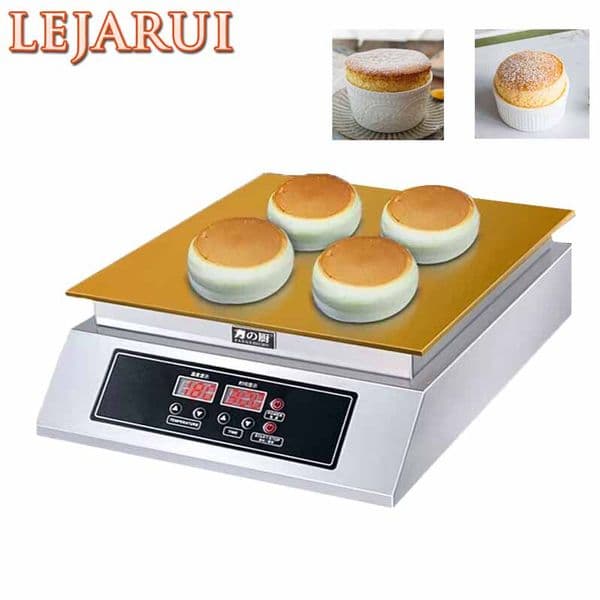 Commercial Kitchen Souffle Pan Cake Machine Souffle Machine Mini Pancake Machine
