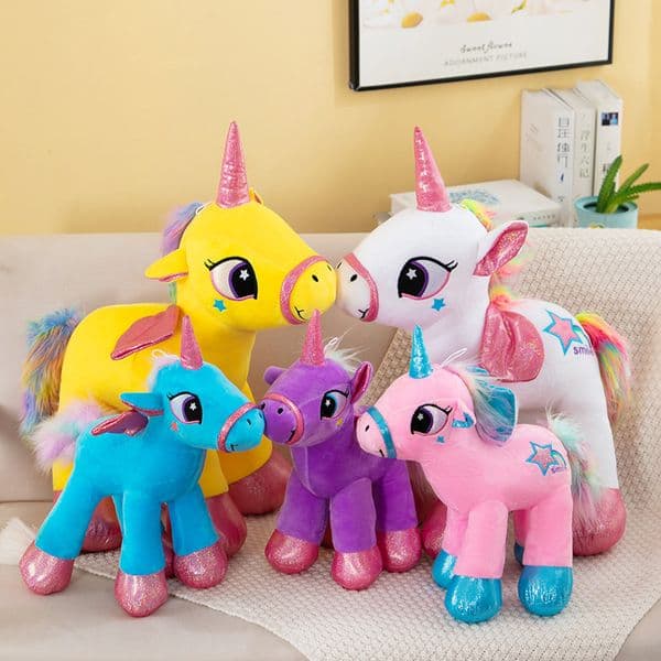 New Rainbow Doll Plush Toys Dolls Stuffed Anime Birthday Gifts Home Bedroom Decoration