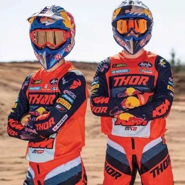 riding suit outfit Designer Cycling Jersey Clothes Set Orange MX Motocross Racing Gear Motorbike Outfit Mens Enduro Off-Road Pants Combo ATV UTV MTB Bicycle J