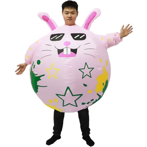 Promotion Inflatable Bunny Decorations Easter Rabbit Toys For Party Outdoor Home Garden Decoration