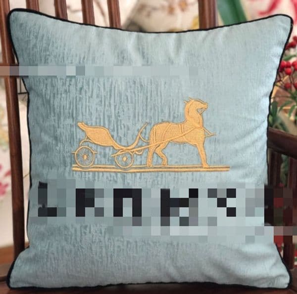 Nordic Couch Pillow Geometric Cushion Simple Modern American Backrest Velvet Pillow with Core