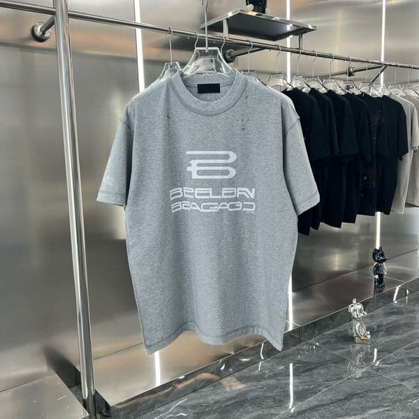 Men's Plus Tees & Polos Round neck embroidered and printed polar style summer wear with street pure cotton t-shirts 34fw4