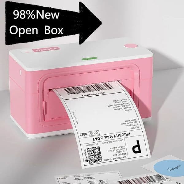 MUNBYN Label Barcode Printer 4 inch 4x6 USB Thermal Paper Printing Express Lable 240325