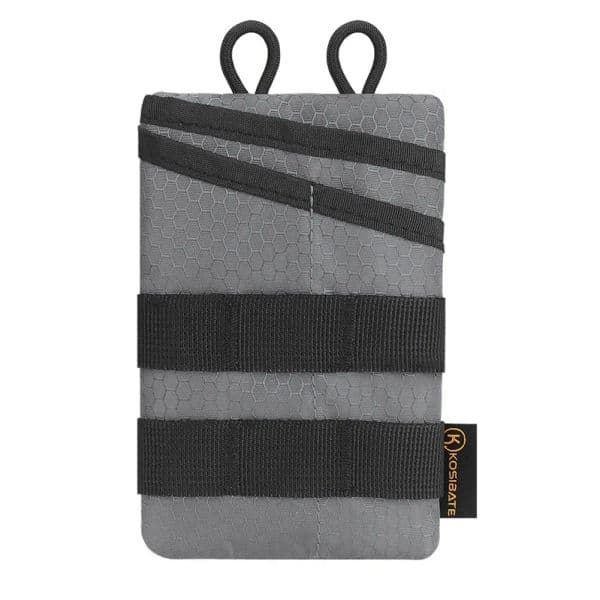Lightweight EDC Mini Tool Pouch Oxford Small Tool Storage EDC Pouch Foldable Wear Resistant Organizer for Camping Hiking Sports
