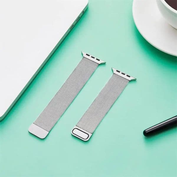 Strap For Apple watch Band 44mm 40mm 45mm 41mm 38mm 42mm 44 mm Accessorie Milanese Loop Metal bracelet iWatch serie 3 4 5 6 se 7