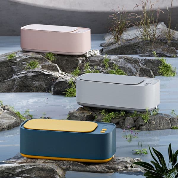 Multifunctional KHZ Ultrasonic Cleaner Washing Sonicator Bath For Watches Contact Lens Glasses Denture Teeth 5