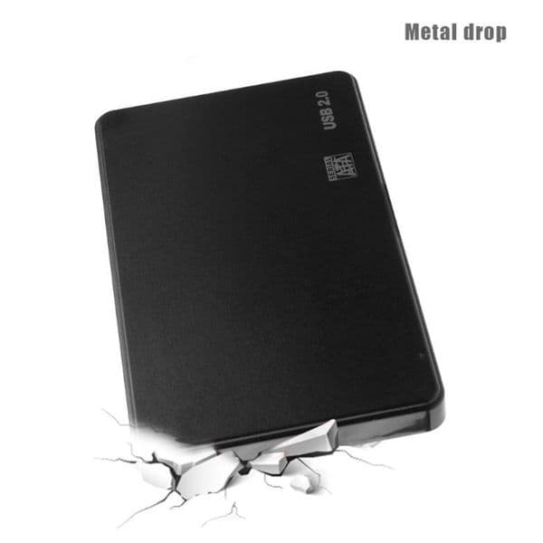 USB 2.0/3.0 Hard Disk Adapter Enclosure Case 3TB 480M/5G Plastic Black for Laptop PC 2.5 inch SATA SSD HDD External Mobile Box