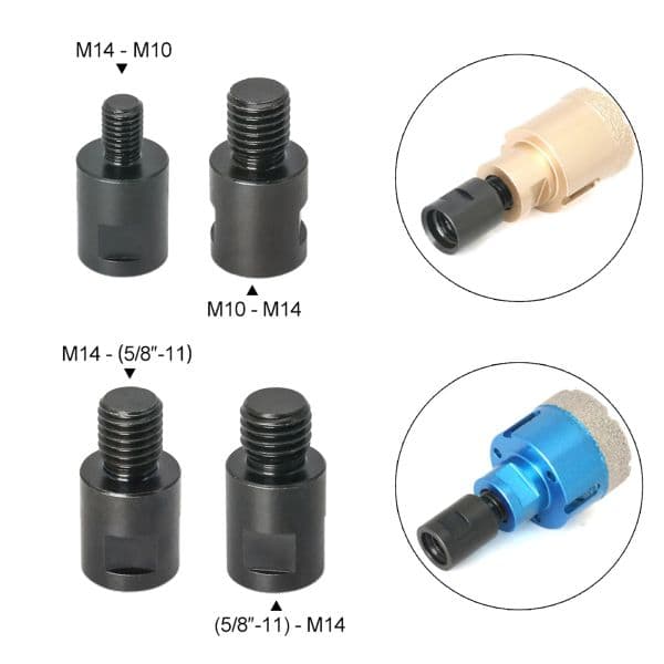 Metal-Angle Grinder-Adapter Converter M10 To M14,M14 To 5-8-11,5-8-11 To M10 Converter Adapte Arbor Connector Accessories