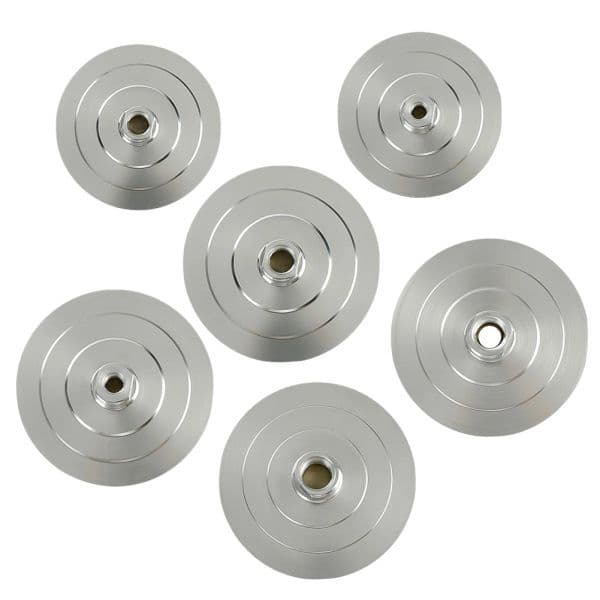 1pc 3"/4" Backer Pad Diamond Polishing Pad Hook & Loop Aluminum Base Backing Holder For M14 M10 M16 5/8-11Thread AngIe Grinder