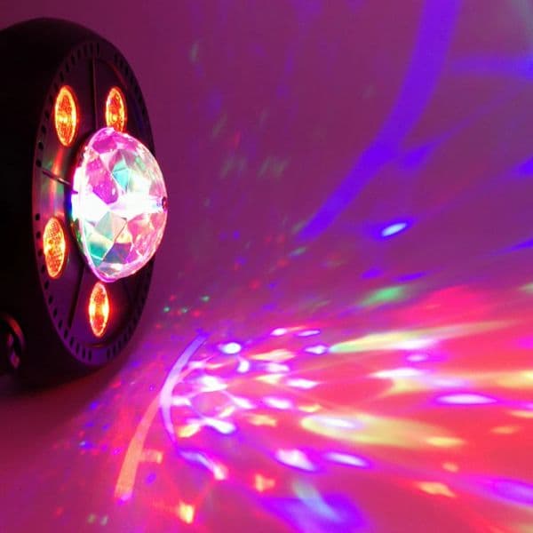 5IN1 LED 2025 Strobe Dyeing Magic Ball Many Patterns Laser Projector Light Stage Lighting Effect DJ Disco Party Dance new Wedding Lamp