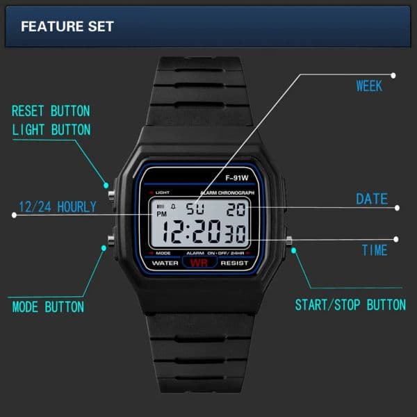 Unisex Digital Watches Luxury Men Analog Military Sport Led Life Wrist Watch Women Zegarek Damski Orologio