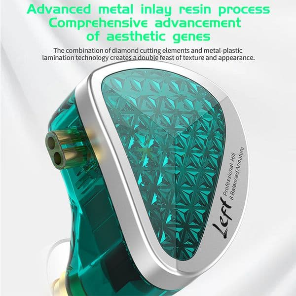 KZ AS16 Pro In Ear Earphones 16BA Balanced Armature HIFI Bass Monitor Headphones Noise Cancelling Earbuds Sport Headset AS12 ZSX