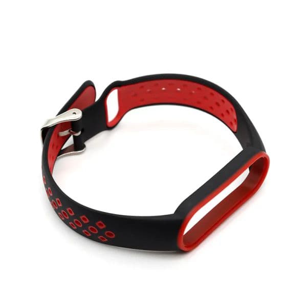 For 2025 Xiaomi Mi Band 5 4 3 6 Strap Double Color Silicone Wristband Bracelet Replacement For Xiaomi Band 4 MiBand new 3 5 6 band Straps