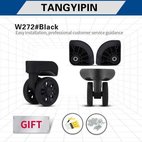 W272 Lage 2025 Compartment Wheel new Repair Wheel Wheel Replacement Trolley Case Universal Wheel Accessories 360 Degrees