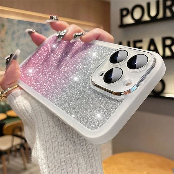 Bling Glitter Len Protector Case For Oppo Realme 11 4G 5G 5i 6i 7i 5s 10 Pro C20 C11 C21Y C25Y C30 C33 C35 C55 Silicone Cover