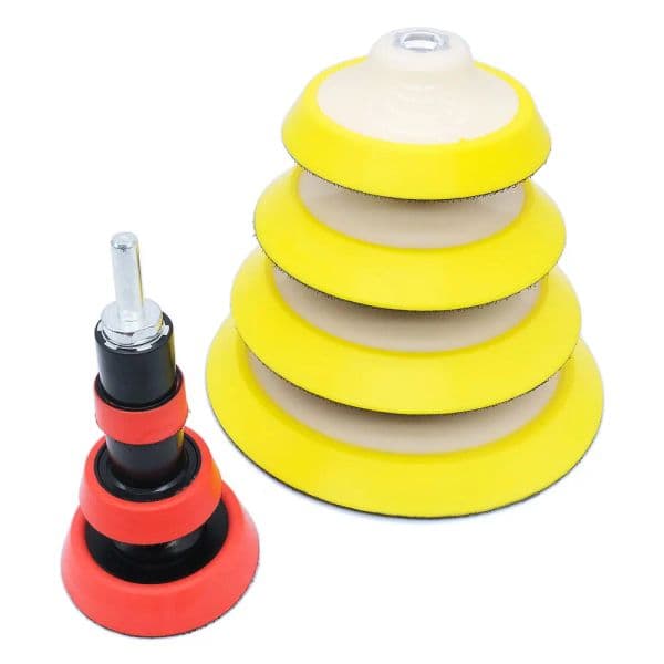 1/2/3/4/5/6/7 Inch Plate Backing Pads M14 5/8-11 new Thread Sanding Polishing Pads Holder Self Adhesive Hook 2025 & Loop Backer Plate