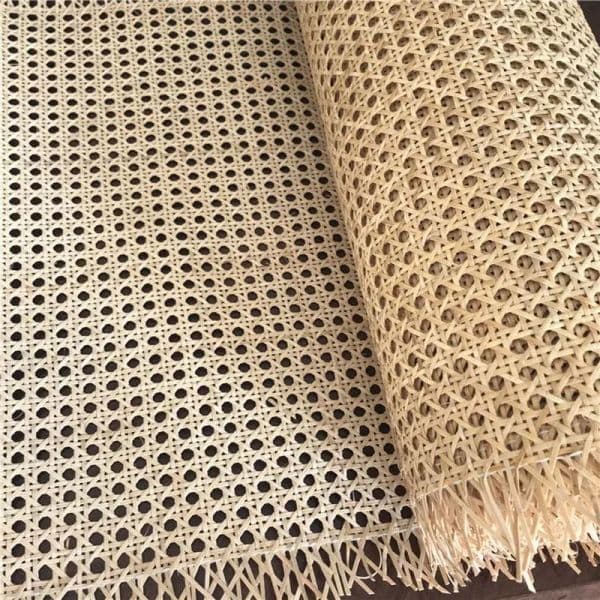 Real Natural Rattan Indonesian Cane Webbing Roll Hollow Weaving Material 2025 new For Furniture Chair Table Cabinet Repair Decor
