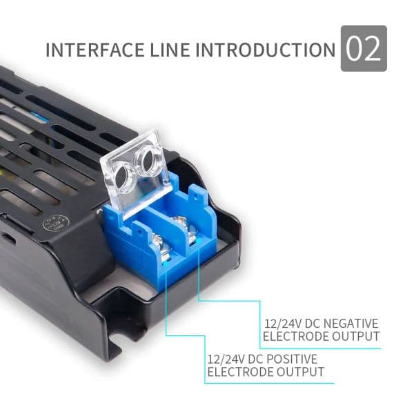 12V 24V LED Transformer 400W 300W 200W 150W 100W 60W LED Driver AC/DC Power Supply Converter for LED Strip Indoor Home Lighting