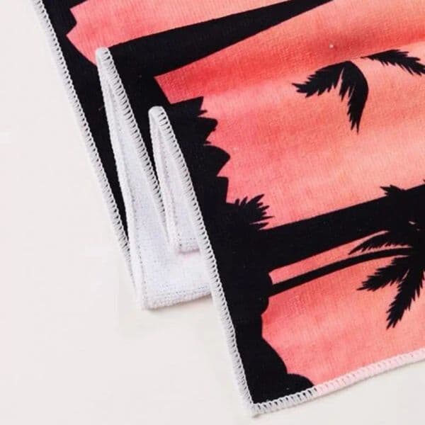 Attractive Beach Towel Sand Proof Bath Towel Rectangle Hawaiian Pool Bath Towel Wiping